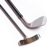 Orange Whip Golf Short Game Package, Includes Wedge and Putter - Made in USA - Left Handed