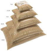 Bean Products Organic Millet Hulls | 100% Organically Grown in The USA | Great for Filling Pillows, Yoga Bolsters, Cushions & More | Chemical Free and Hypoallergenic | 5lbs
