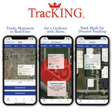 TracKing GPS Tracker. Fully Magnetic, Waterproof, & Dustproof for Fleets, Assets, & More.