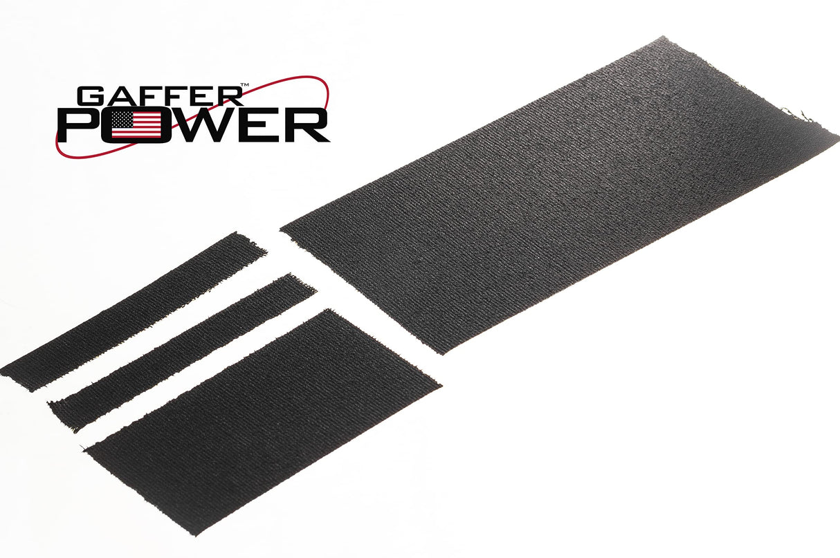 Gaffer Power Proudly Made in The USA, Real Professional Grade Gaffer Tape, Heavy Duty Gaffers Tape, Non-Reflective, Multipurpose. 2 Inches x 30 Yards, Black