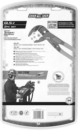 Channellock GL10 GripLock 1-3/4-Inch Jaw Capacity 9-1/2-Inch Utility Tongue and Groove Plier, Blue, 2 Piece Set, 9.5", 12.5", Matte/Unpolished