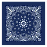 B53 100% Cotton Paisley Bandanas Made in the USA - Stylish Headband, Handkerchief, Scarf - 21 inch x 21 inch