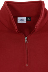 Men's Heavy Duty 1/4 Zip Sweatshirt with Heavy Weight Micro Fleece Made in USA