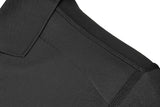 Akwa Men's Dry Wicking Golf Polo Body Mapping Mesh Design 100% Polyester Seamless Ventilation Zones