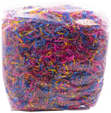 Stephanie Imports Made In USA 3-Ply Crinkle Cut Shredded Paper 2 lbs (Red & Green Christmas Mix)