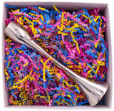 Stephanie Imports Made In USA 3-Ply Crinkle Cut Shredded Paper 2 lbs (Red & Green Christmas Mix)
