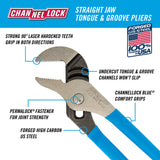 Channellock PC-2 Pro's Choice Plier Kit with Bonus Tool Tray for convenient storage,4-Piece 9-1/2 Inch Tongue&Groove,8-Inch Duty Slip Joint,8-Inch Long Noseand 7-Inch High Leverage Diagonal Cutter