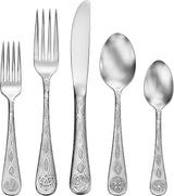 Liberty Tabletop Celtic 60 piece flatware set service for 12 silverware Made in USA