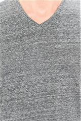 YURO-K Men's Short Sleeve V-Neck T-Shirt Premium Cotton Classic Short Sleeve V-Neck T-Shirt