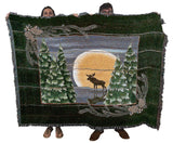 Pure Country Weavers Twelve Days of Christmas Blanket by Lynn Bywaters - Gift Tapestry Throw Woven from Cotton - Made in The USA (72x54)