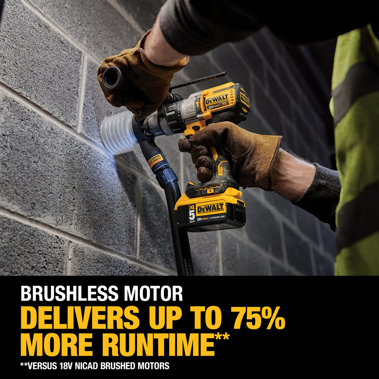 DEWALT 20V MAX XR Hammer Drill Kit, Brushless, 3-Speed, Cordless (DCD996P2)