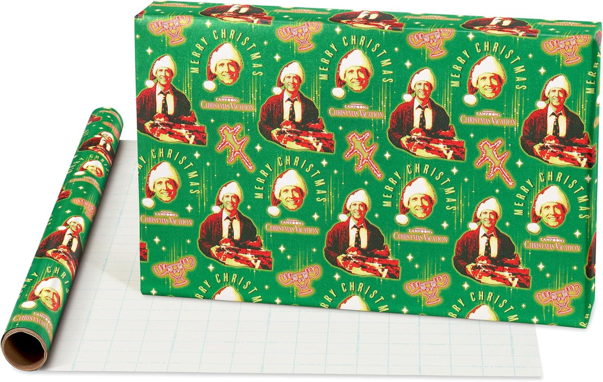 American Greetings 105 sq. ft. Christmas Wrapping Paper Bundle, Classic Movies (3 Rolls 30 in. x 14 ft.)