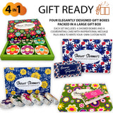 Bath Bombs for Women Relaxing Gift Set - 24 Natural and Organic Bath Bombs with Essential Oils & Moisturizing Shea Butter, Self Care Christmas Gift for Women, Wife, Sister, Her, Kids, Stocking Stuffer