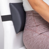 OPTP The Original McKenzie Slimline Lumbar Support – USA-Made Lower Back Support for Office Chair, Car Back Support, and Travel Lumbar Pillow. The Preferred Lumbar Cushion by Physical Therapists.