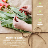 Bean Products Hemp Twine - High Tensile Strength and Durable - Made with 100% Hemp - Perfect for Jewelry, Arts & Crafts, Decoration, Cooking - 0.5MM, 50G/328 Ft. - 8 lb. Test Strength - Natural