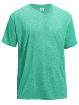 Expert Brand Men's Heather Performance Short Sleeve Crewneck T-Shirt