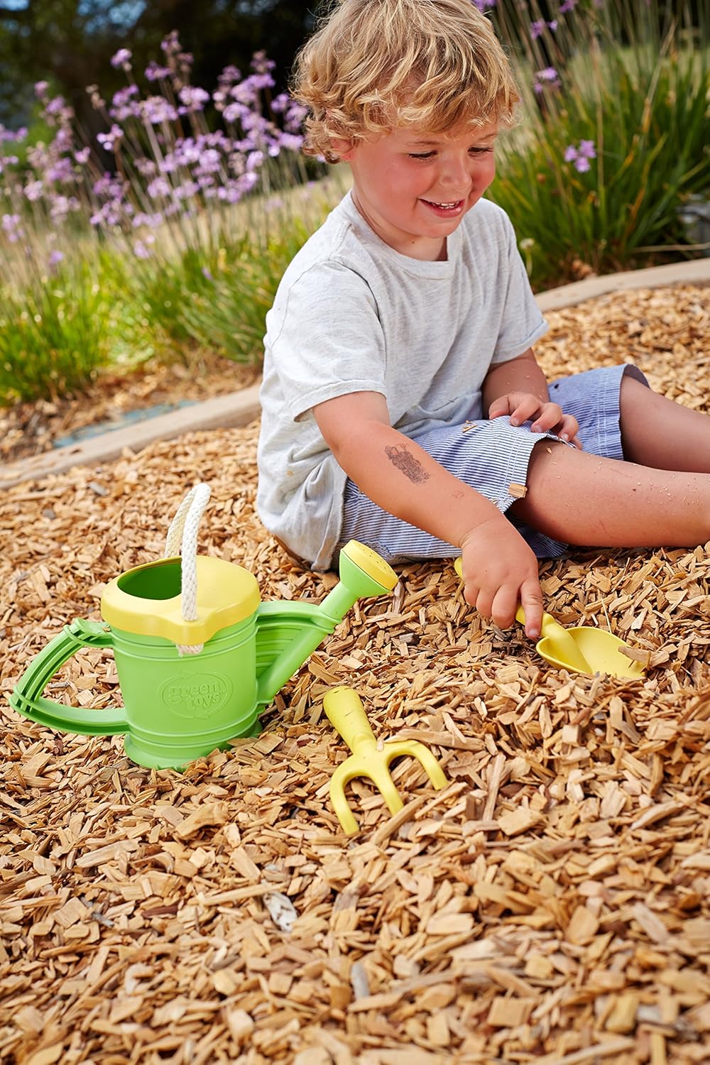 Green Toys Watering Can Toy, Green