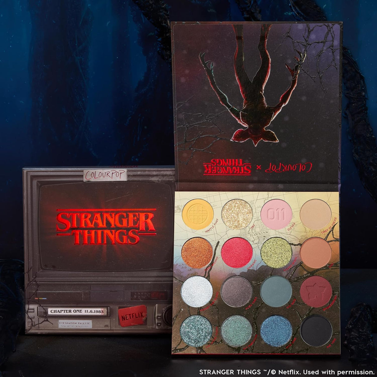 ColourPop ColourPop x Stranger Things Chapter One Eyeshadow Palette
