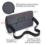 OPTP The Original McKenzie Slimline Lumbar Support – USA-Made Lower Back Support for Office Chair, Car Back Support, and Travel Lumbar Pillow. The Preferred Lumbar Cushion by Physical Therapists.