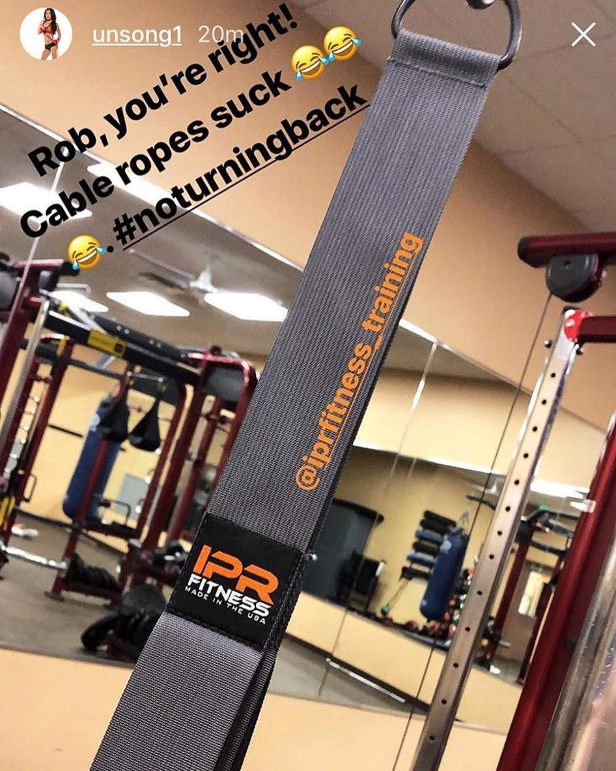 Iso Handle® 100% Made in the USA - Tricep Rope