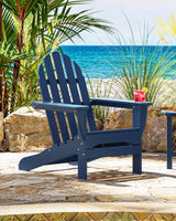 POLYWOOD AD4030PB Classic Outdoor Adirondack Chair, Pacific Blue
