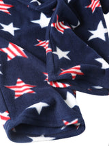 Made in USA Mens Premium Pajama Pants with Print Pattern Knit Fleece Lounge PJ Botton with Pockets