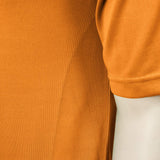 Akwa Men's Dry Wicking Golf Polo Body Mapping Mesh Design 100% Polyester Seamless Ventilation Zones