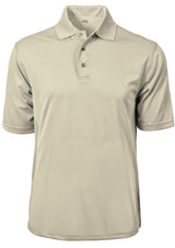 Akwa Men's Dry Wicking Golf Polo Body Mapping Mesh Design 100% Polyester Seamless Ventilation Zones