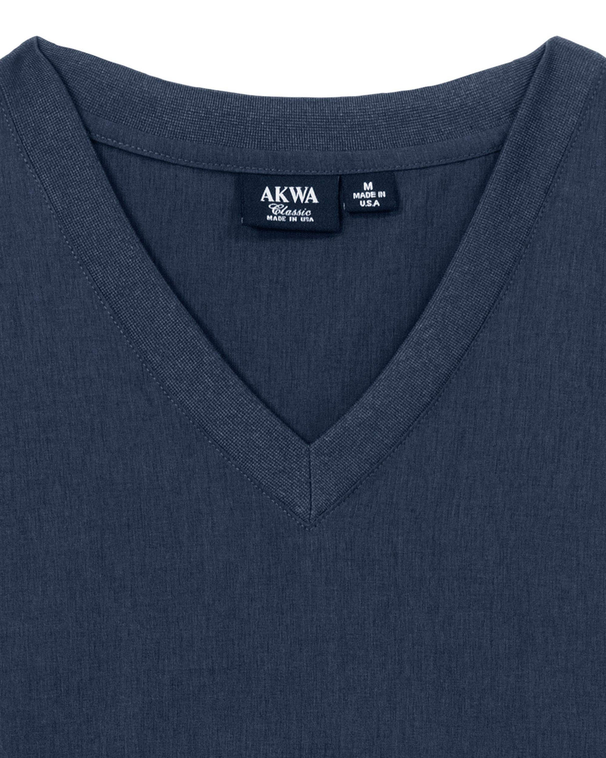Akwa Made in USA Men's Microfiber Water Repellent V-Neck Pullover Golf Vest