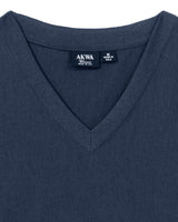 Akwa Made in USA Men's Microfiber Water Repellent V-Neck Pullover Golf Vest