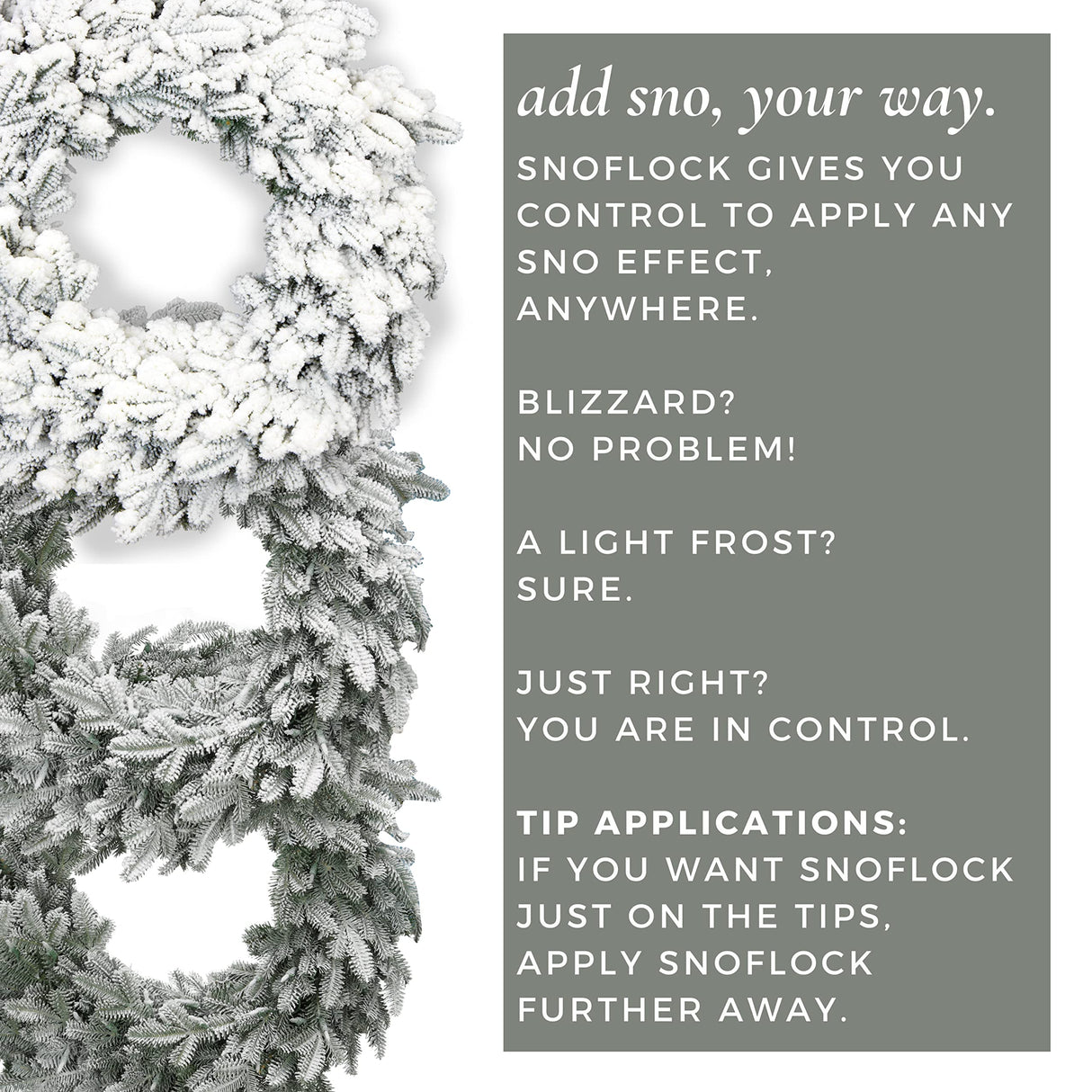 The Original Premium Self-Adhesive Snow Flock Powder with ShimmerSpec - Realistic Instant Snow for Christmas Trees & Decor | Exclusive Formula, Made in USA | 2 Pounds [0.90Kg]