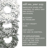 The Original Premium Self-Adhesive Snow Flock Powder with ShimmerSpec - Realistic Instant Snow for Christmas Trees & Decor | Exclusive Formula, Made in USA | 2 Pounds [0.90Kg]
