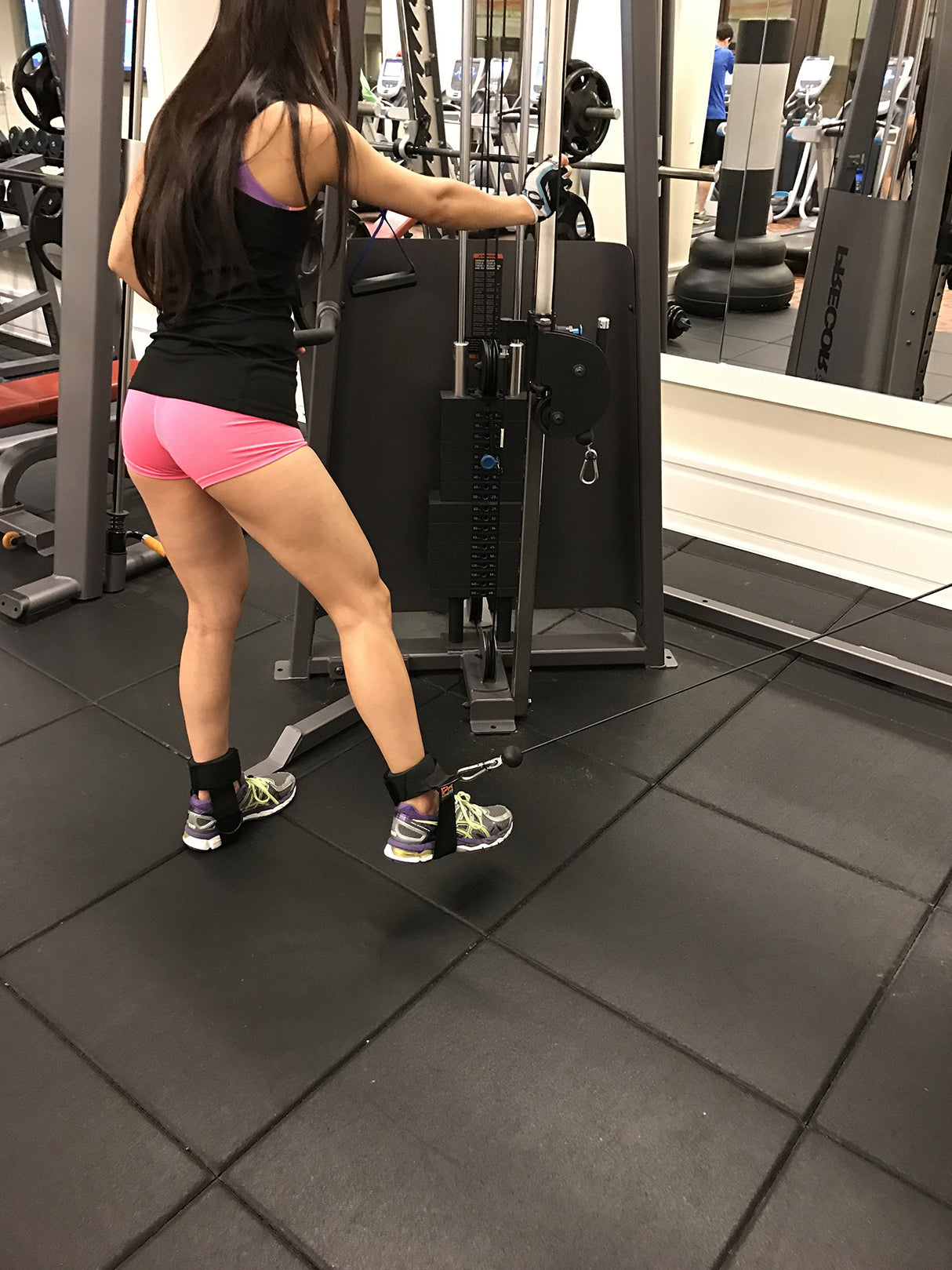 Iso Thigh PRO “Patent Pending” 100% Made in The USA - Cable Machine Ankle Straps