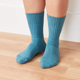 Maggie's Organic Natural Cotton Tri-pack Cushion Crew Socks