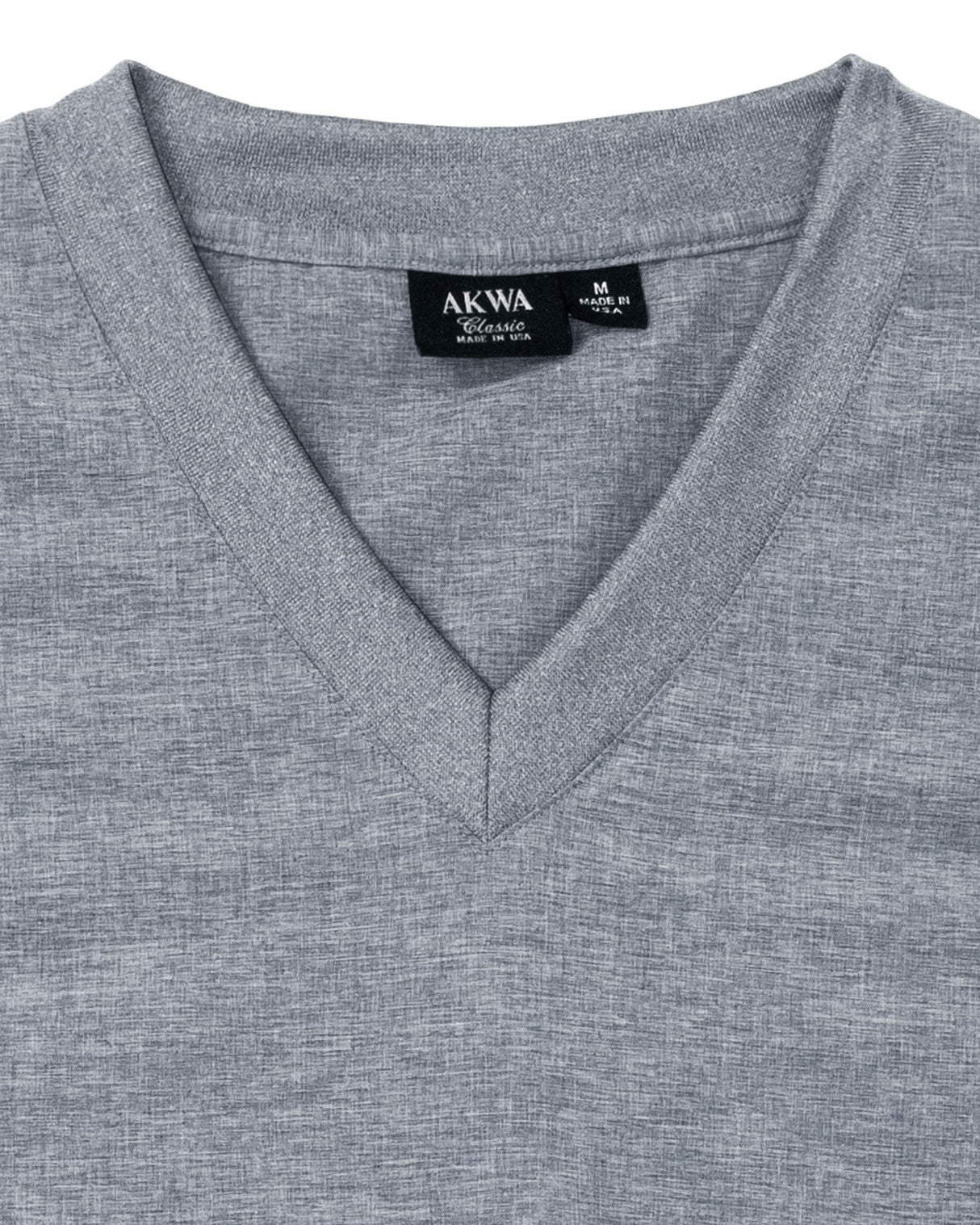 Akwa Made in USA Men's Microfiber Water Repellent V-Neck Pullover Golf Vest