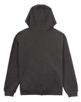 Men's Heavy Duty Full Zip Hoodie Sweatshirt Jacket with Heavy Weight Micro Fleece Made in USA