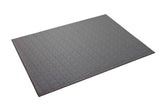 Supermats Heavy Duty Equipment Mat 13GS-GRAY Made in U.S.A. for Indoor Cycles Exercise Bikes and Steppers Color Gray (2.5 Feet x 5 Feet) (30-Inch x 60-Inch) (76.2 cm x 152.4 cm)