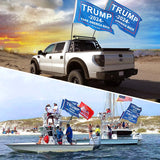 Donald Trump Flags 3x5 Outdoor Indoor, Made in USA Trump 2024 Flag With 2 Brass Grommets, Large Heavy Duty American President Republican Banner, Cool MAGA Flag for Boat, Room, Car, Garden, Wall, Truck