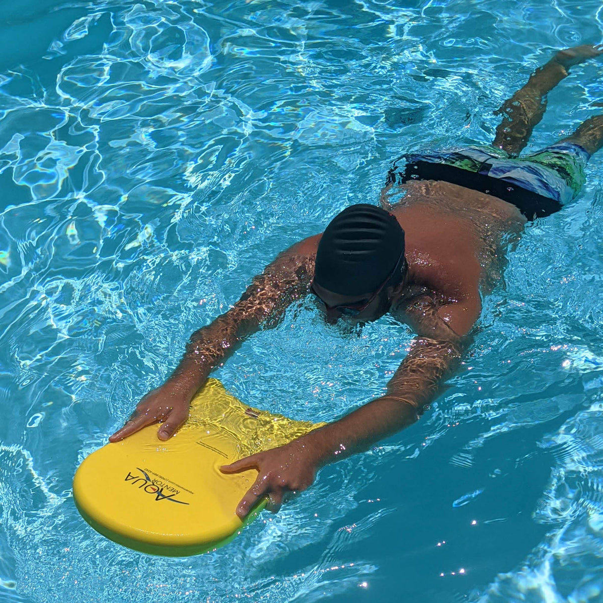 Adult Competition Swim Kickboard - Made in The USA - Adult Kickboard for Pool Exercise, Swim Drills, Practice, Aquatherapy, Great for Swimmers at All Levels from Elite to Beginner