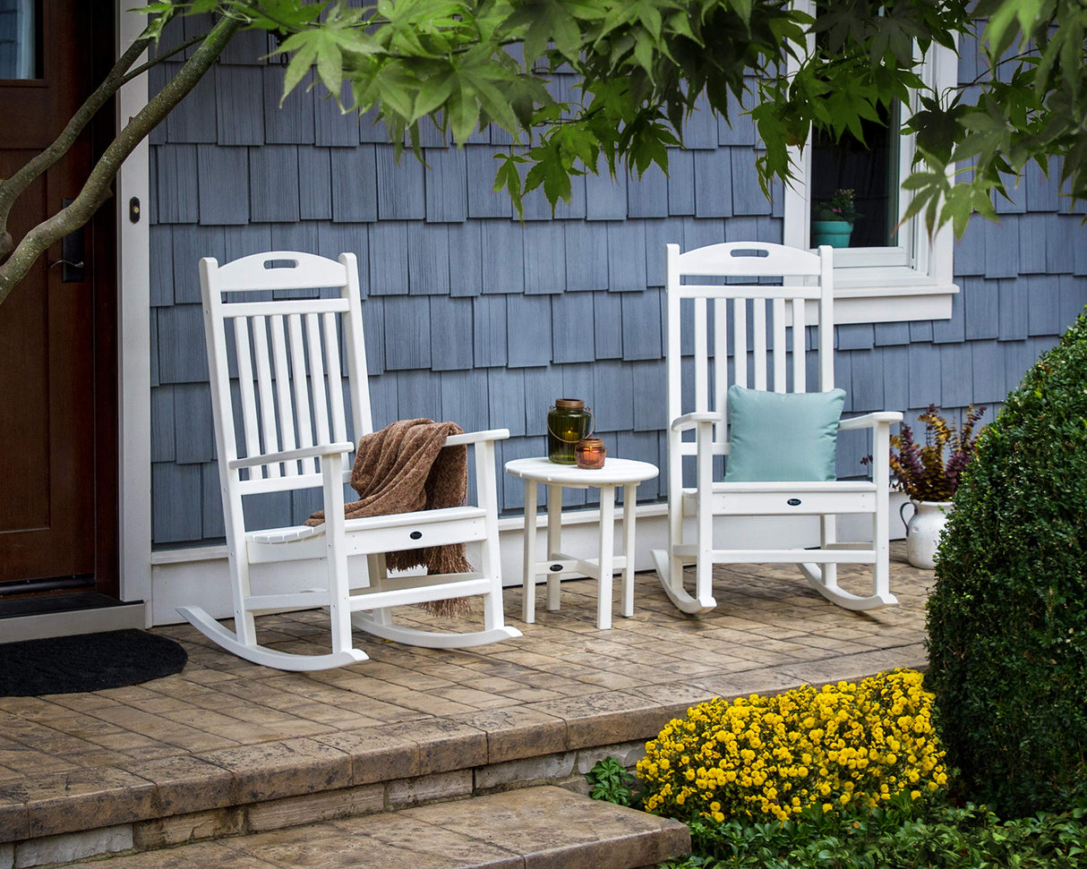 Trex Outdoor Furniture™ Yacht Club Rocking Chair Set, Stepping Stone