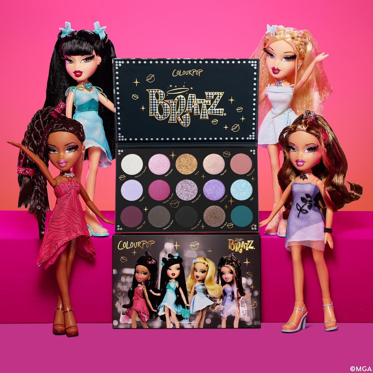 ColourPop x Bratz Girls Nite Out Eyeshadow Palette