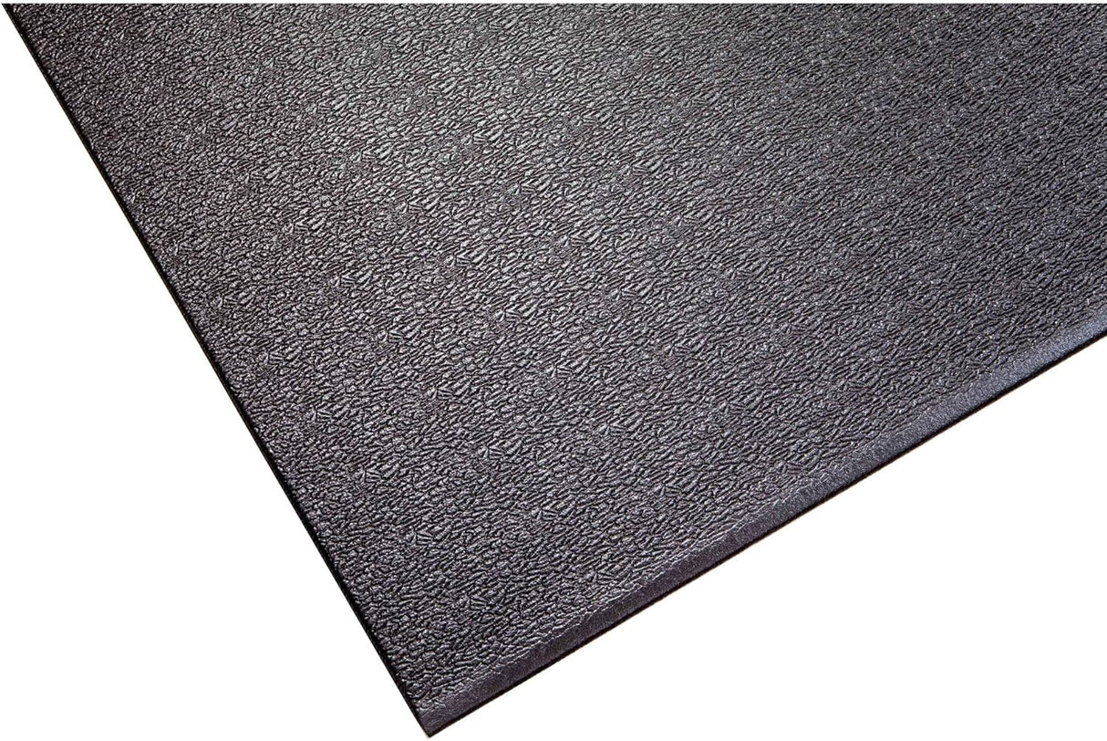 SuperMats Heavy Duty Equipment Mat 11GS Made in U.S.A. for Large Treadmills Ellipticals Rowers Rowing Machines Recumbent Bikes and Exercise Equipment (3-Feet x 6.5-Feet) (36 in x 78 in) (91.44 cm x 198.12 cm) , Black