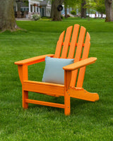 POLYWOOD AD4030PB Classic Outdoor Adirondack Chair, Pacific Blue