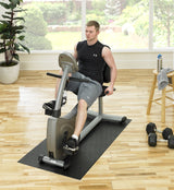 SuperMats Made in U.S.A. for Indoor Cycles Recumbent Bikes Upright Exercise Bikes and Steppers