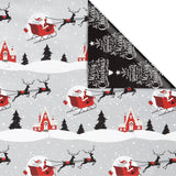 American Greetings 175 sq. ft. Reversible Wrapping Paper for Christmas and All Holidays, Red and Black Plaid (1 Jumbo Roll 30 in. x 70 ft.)