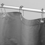 Bean Products Hemp White Shower Curtain [70" x 74"] | All Natural Materials - Made in USA | Works with Tub, Bath and Stall Showers