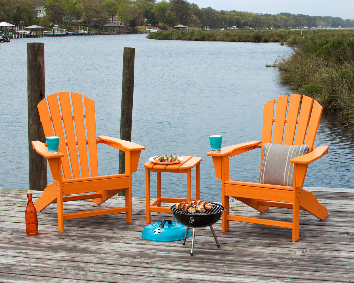 POLYWOOD® Shore Line Adirondack Chair, Aruba