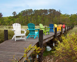 POLYWOOD® Shore Line Adirondack Chair, Aruba