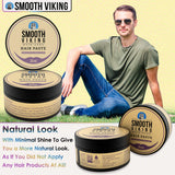 Smooth Viking Forming Cream - High Hold Styling Cream for Matte Finish, Men's Hair Products, Hair Paste for Short, Curly and Long Hair, Made in USA, 2oz