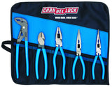 Channellock Tool Roll-53 E-Series Plier Set with Tool Roll, 5-Piece , Blue